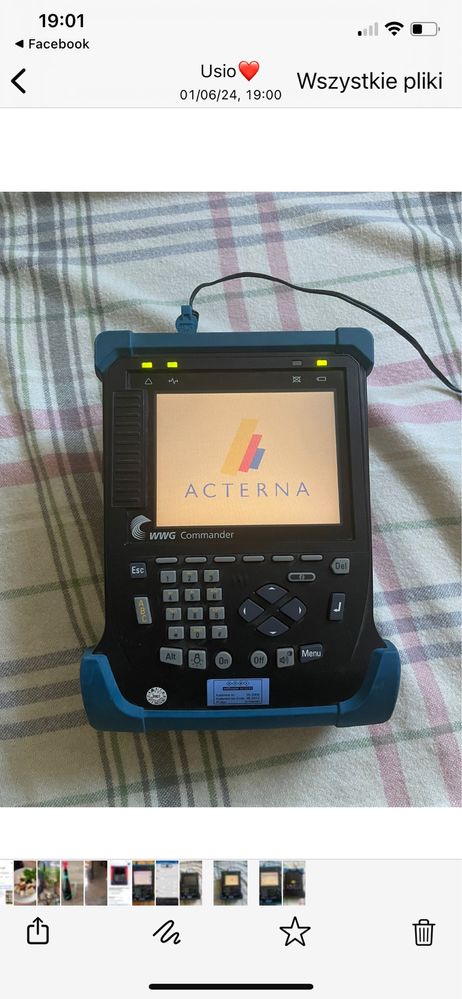Tester dostępu JDS Uniphase ANT-5 WWG Commander SDH/ PDH