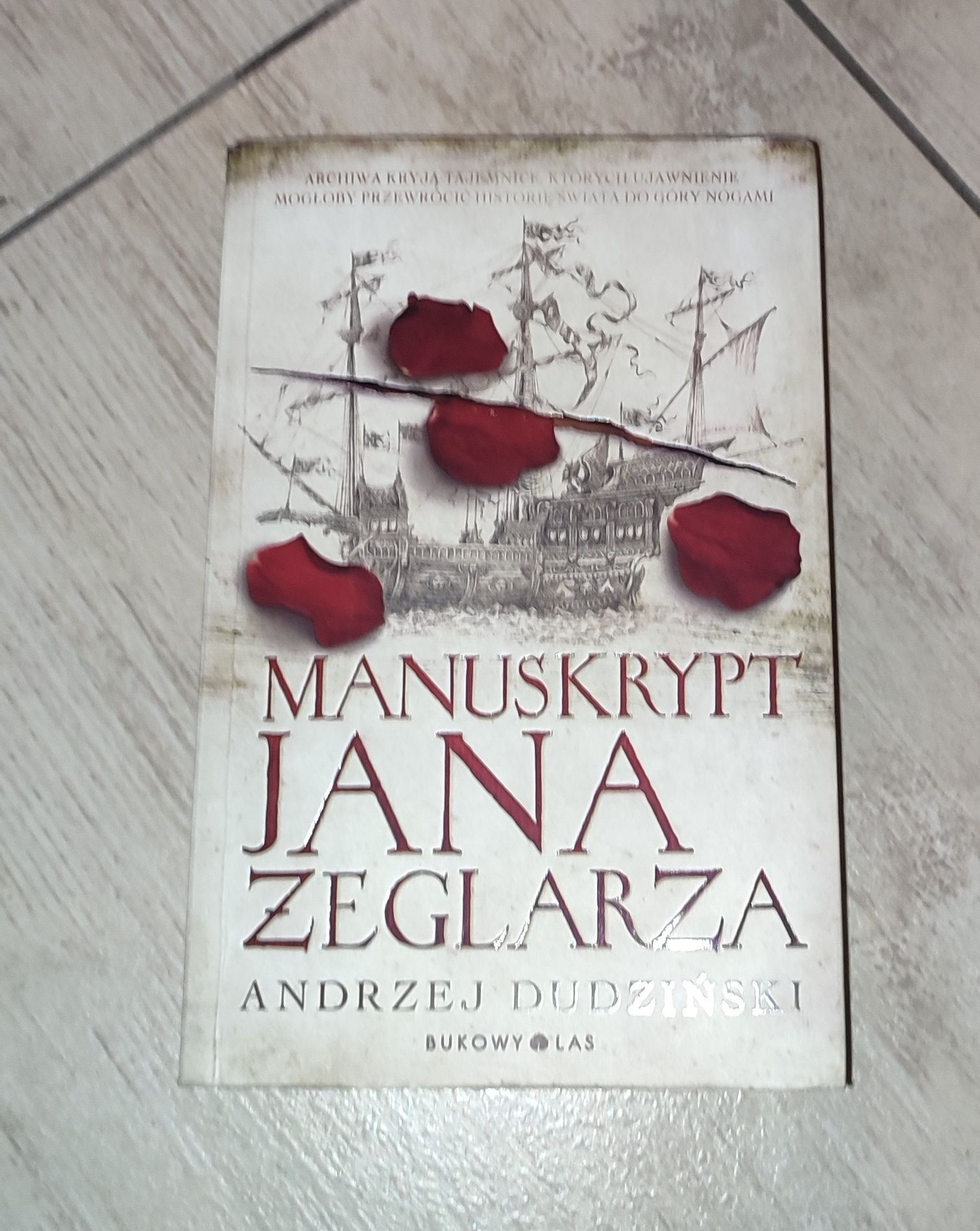 Książka Manuskrypt Jana żeglarza A.Dudzińskj