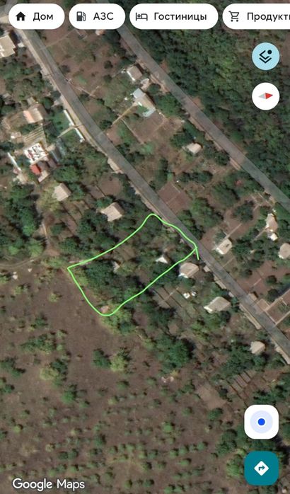 Продам участок с домиком