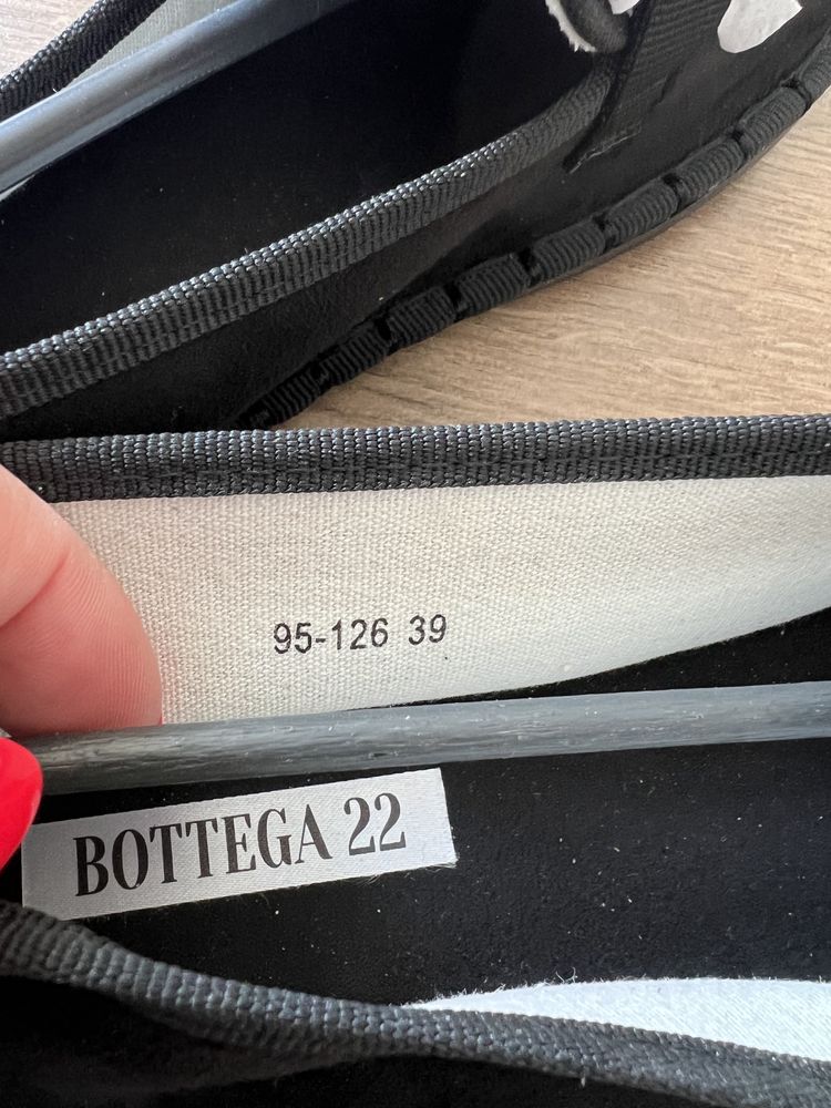 Baleriny rozmiar 39 Bottega