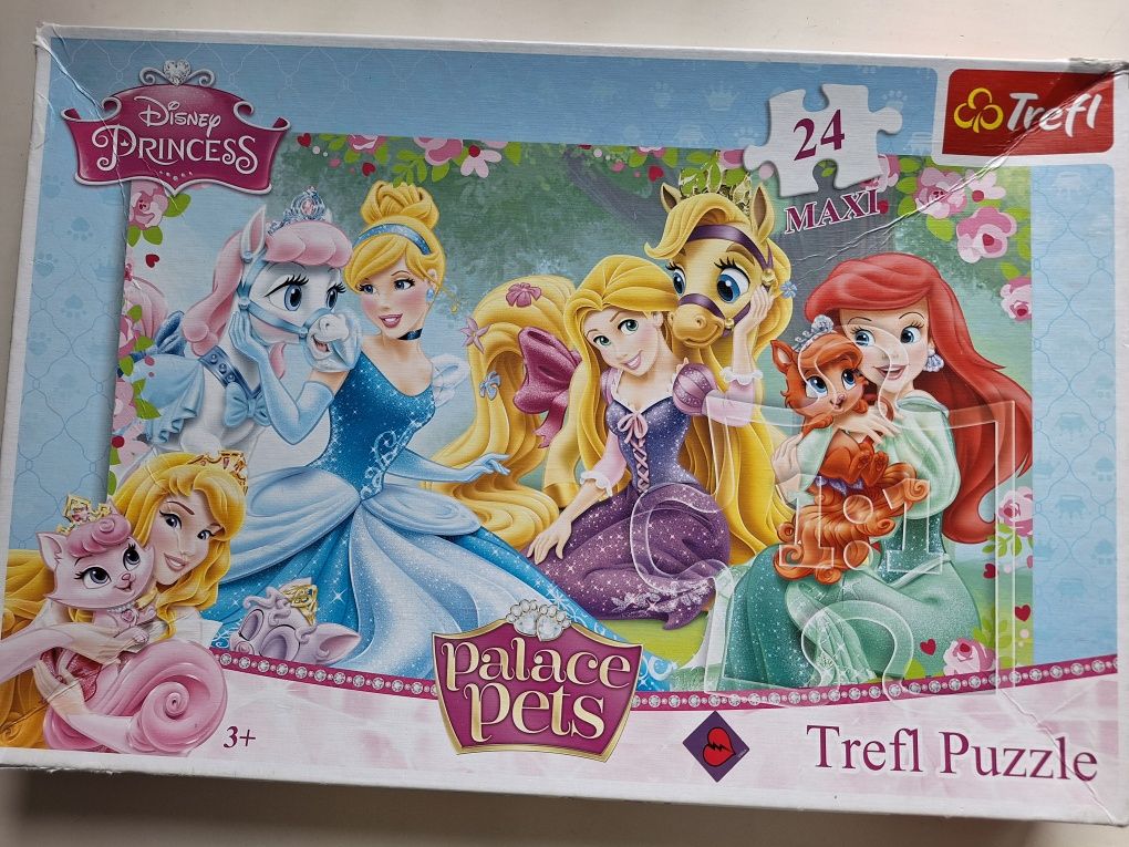 Puzzle Trefl Maxi 24 elementy- księżniczki Disneya
