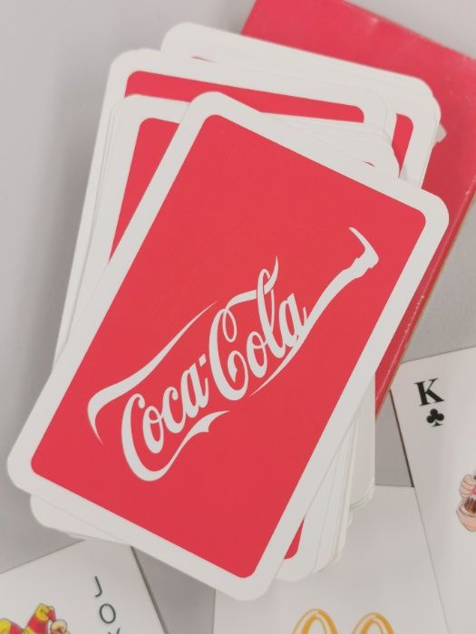 baralho de cartas COCA-COLA - McDONALD'S