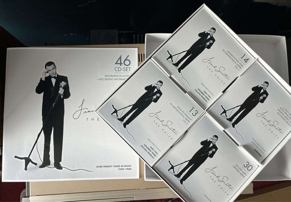 Frank Sinatra - The Voice (46 Płyt CD, Box Set, Germany, 2012, M)