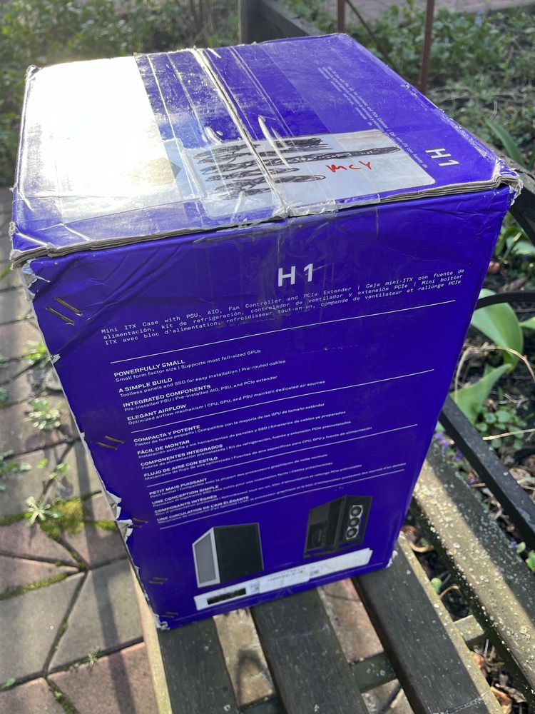 Корпус NZXT H1 Black v2 (CS-H11BB)