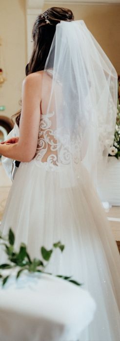 Suknia ślubna r. 34/36