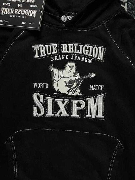 Худі True Religion x Sixpm кофта hoodie 6pm тру реліжн y2k sk8 зіпка