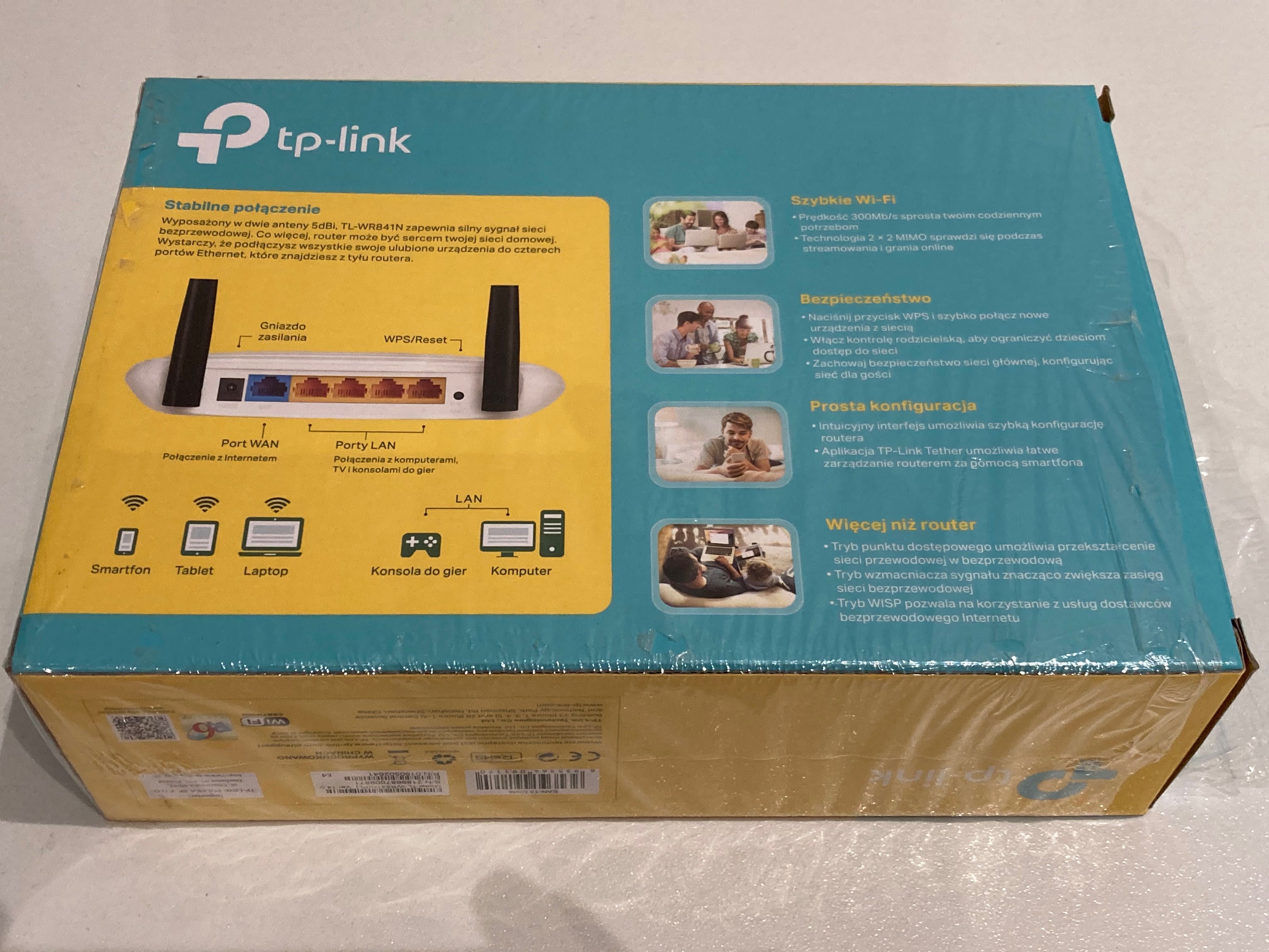 Router bezprzewodowy 300Mb/s TP-LINK.TL-WR841N