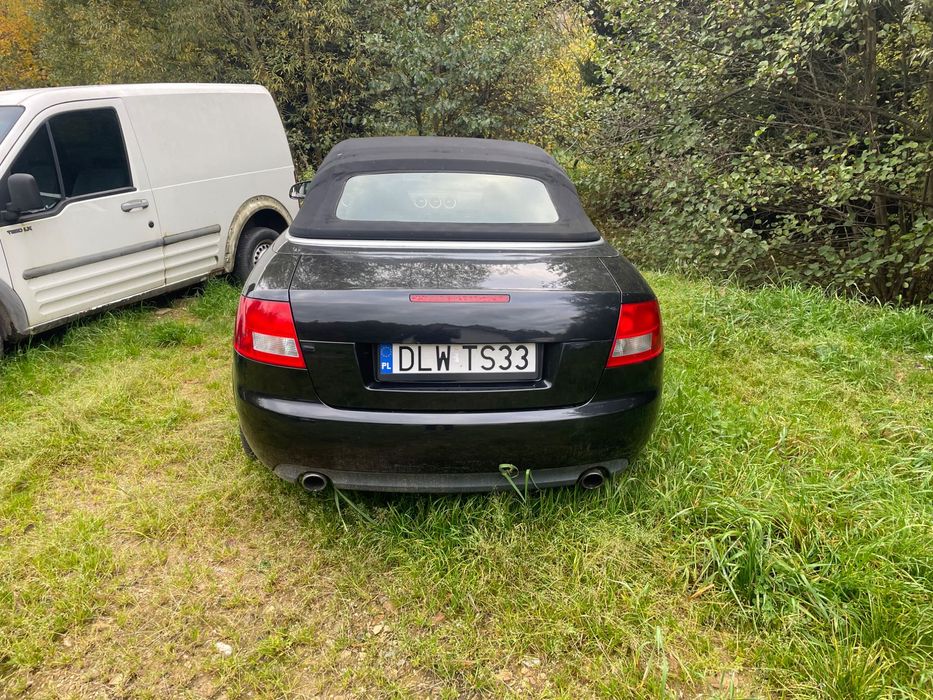 AUDI A4 B6 CABRIO uszkodzone 1.8T quattro