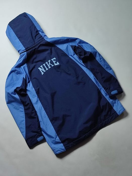 Куртка мужская Nike Big Logo EUR S-M (р.44-46) бу ориг винтаж теплая