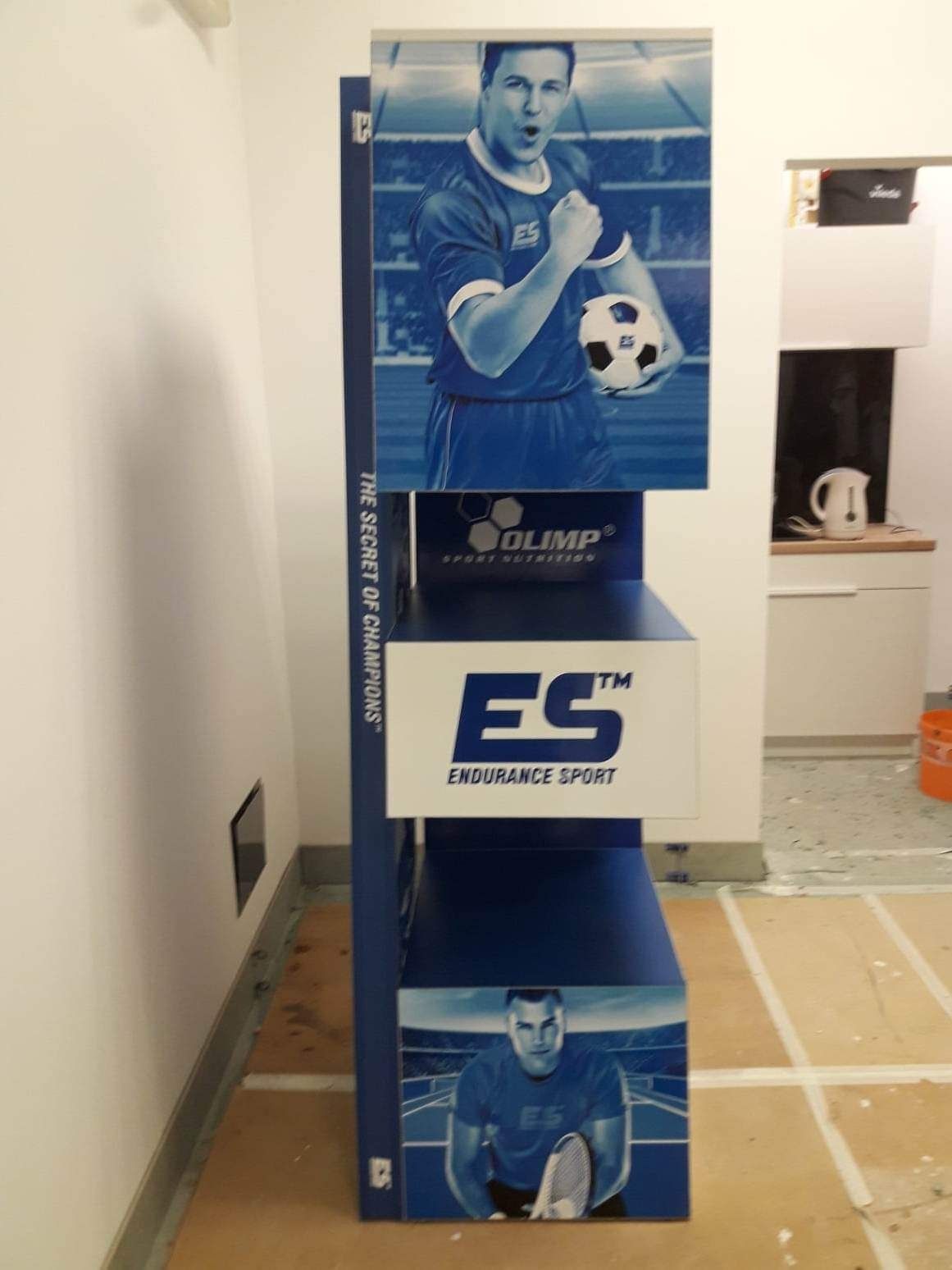Szafa sportowa na suplementy olimp