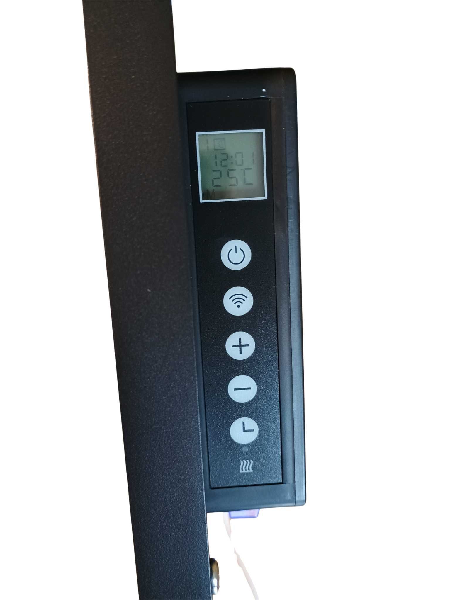 Panel grzewczy Wonderwall 700W Smart WiFi czarny liść 120x60