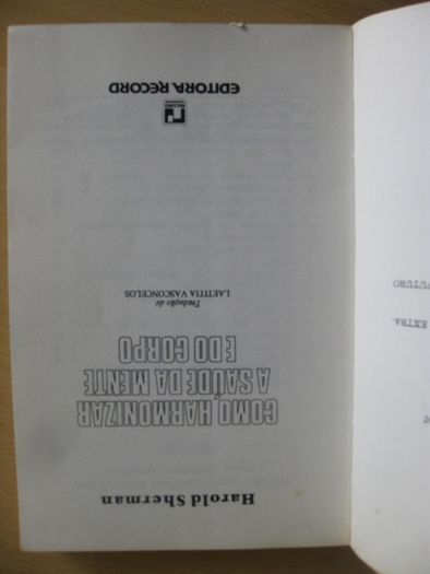 Como Harmonizar a Saúde da Mente e do Corpo de Harold Sherman