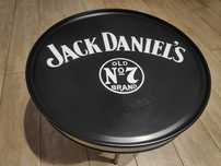 Stolik kawowy loftowy beczka Jack Daniels