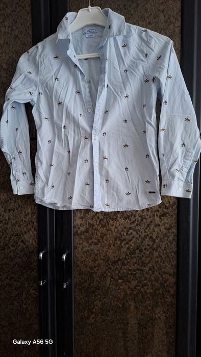 Koszula chłopięca 128.