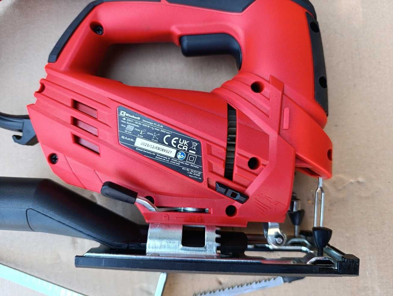 Wyrzynarka piła elektryczna Einhell TC-JS 85 620W brzeszczot typ T