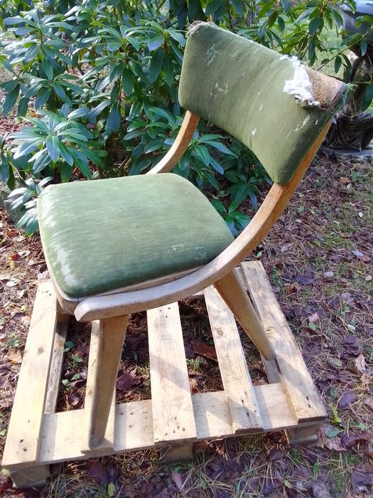 Krzesło Skoczek PRL stolarka super