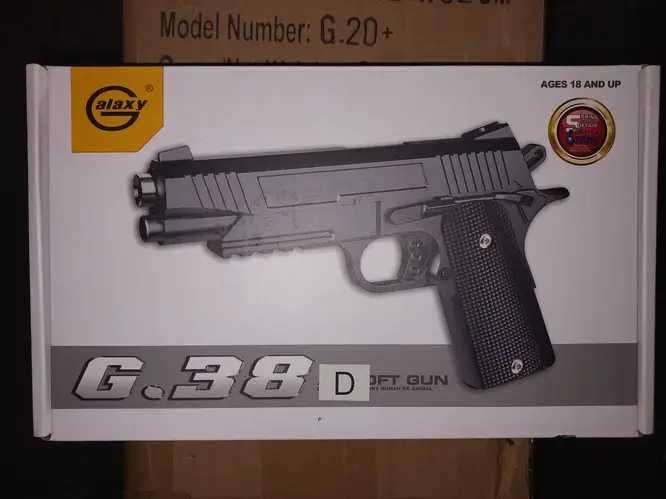 Детский Игрушечный Пистолет Galaxy Colt G38D