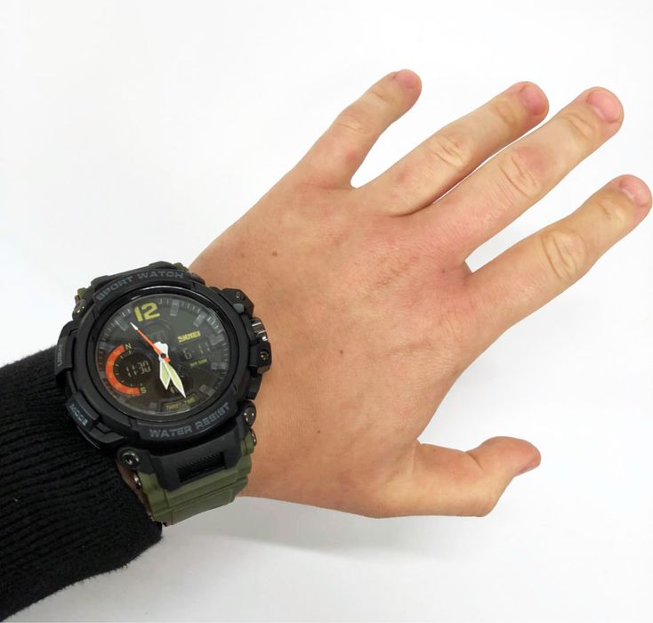 Годинник SKMEI 1343 ARMY GREEN