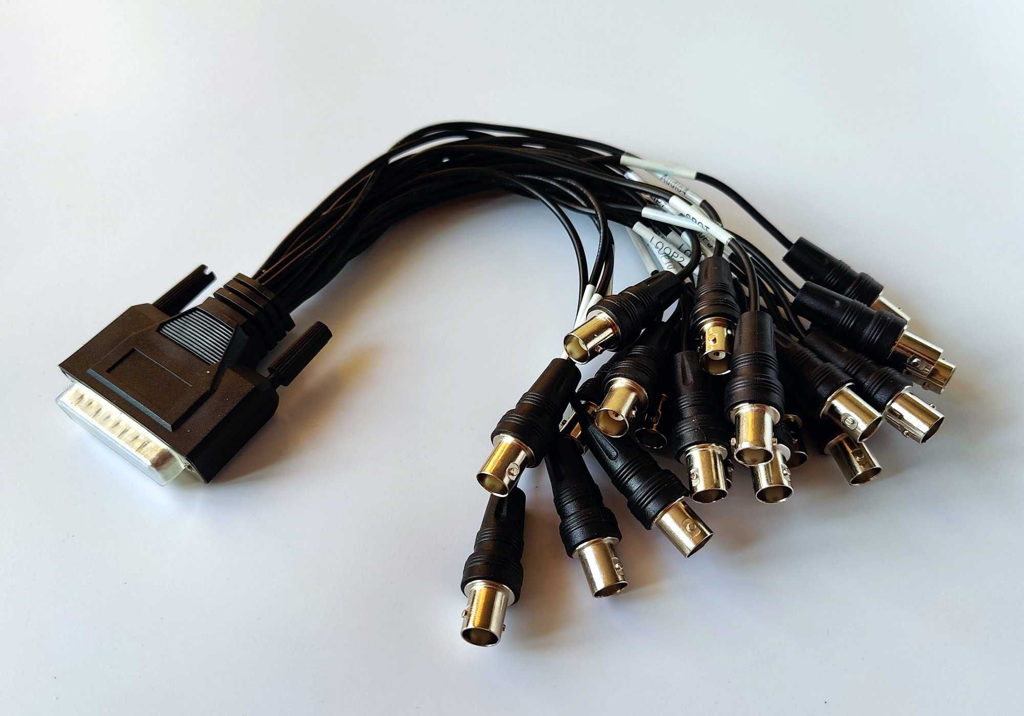Kabel do rejestratora audio 21 x BNC adapter na DB25 Male