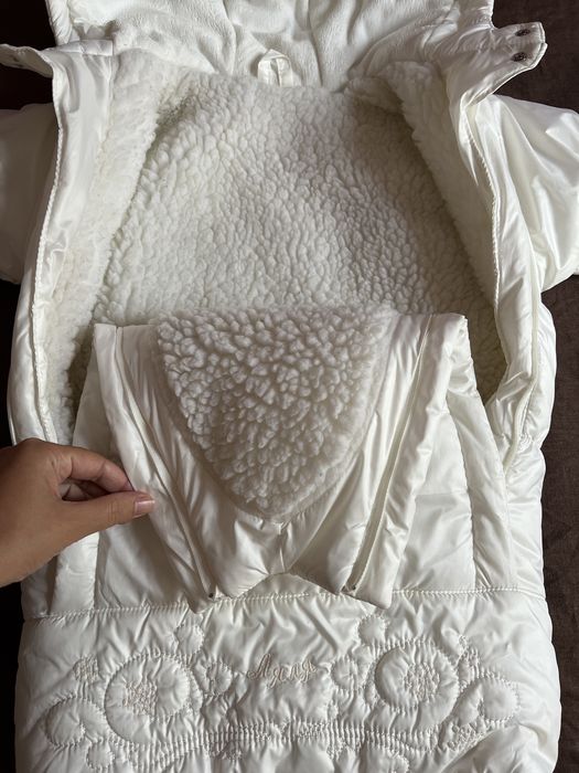 Комбінезон, конверт 62-68р +шапочка