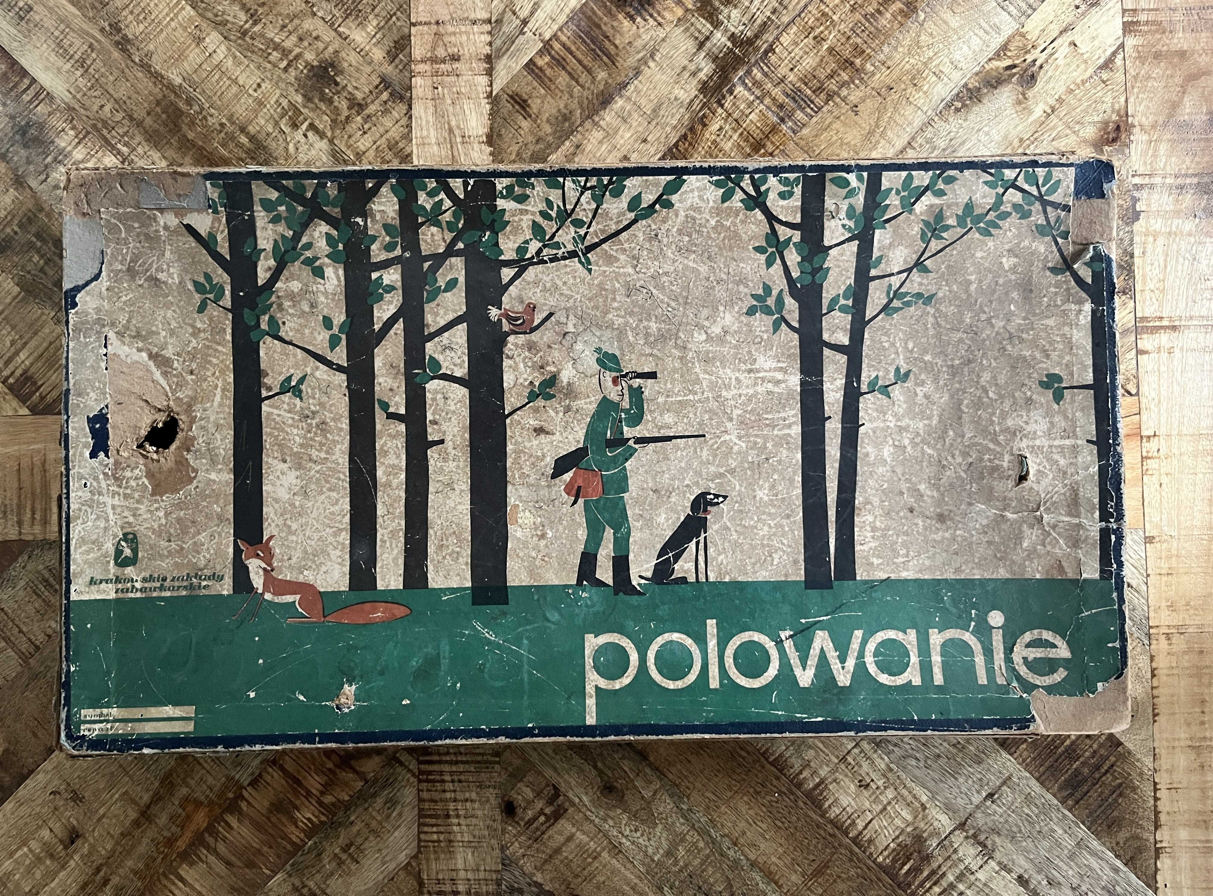 Polowanie Zabawka gra PRL pinball