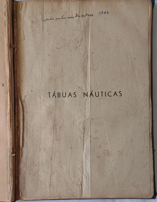 Marinha Tabelas NáuticasLivro Raro Ano 1946
