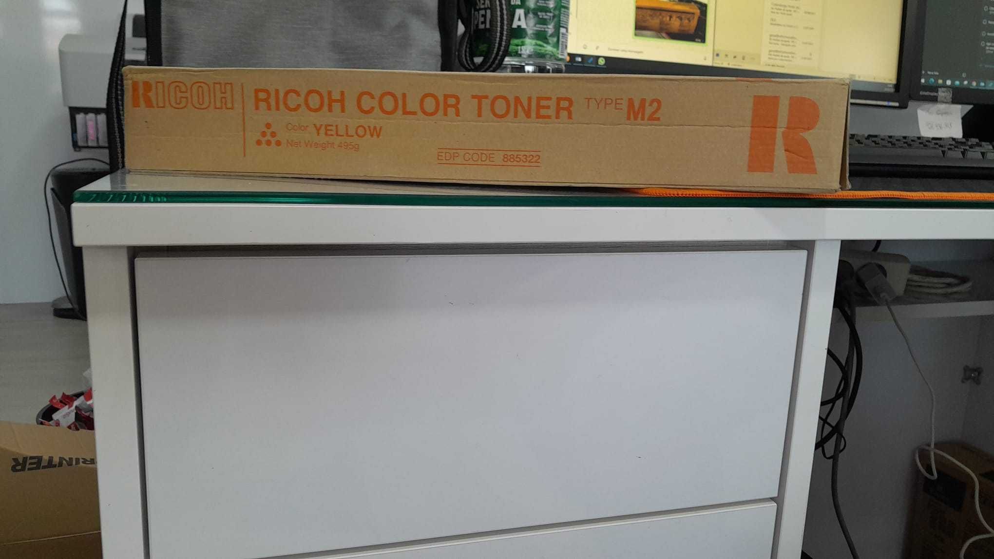 Ricoh Toner color type m2 amarelo