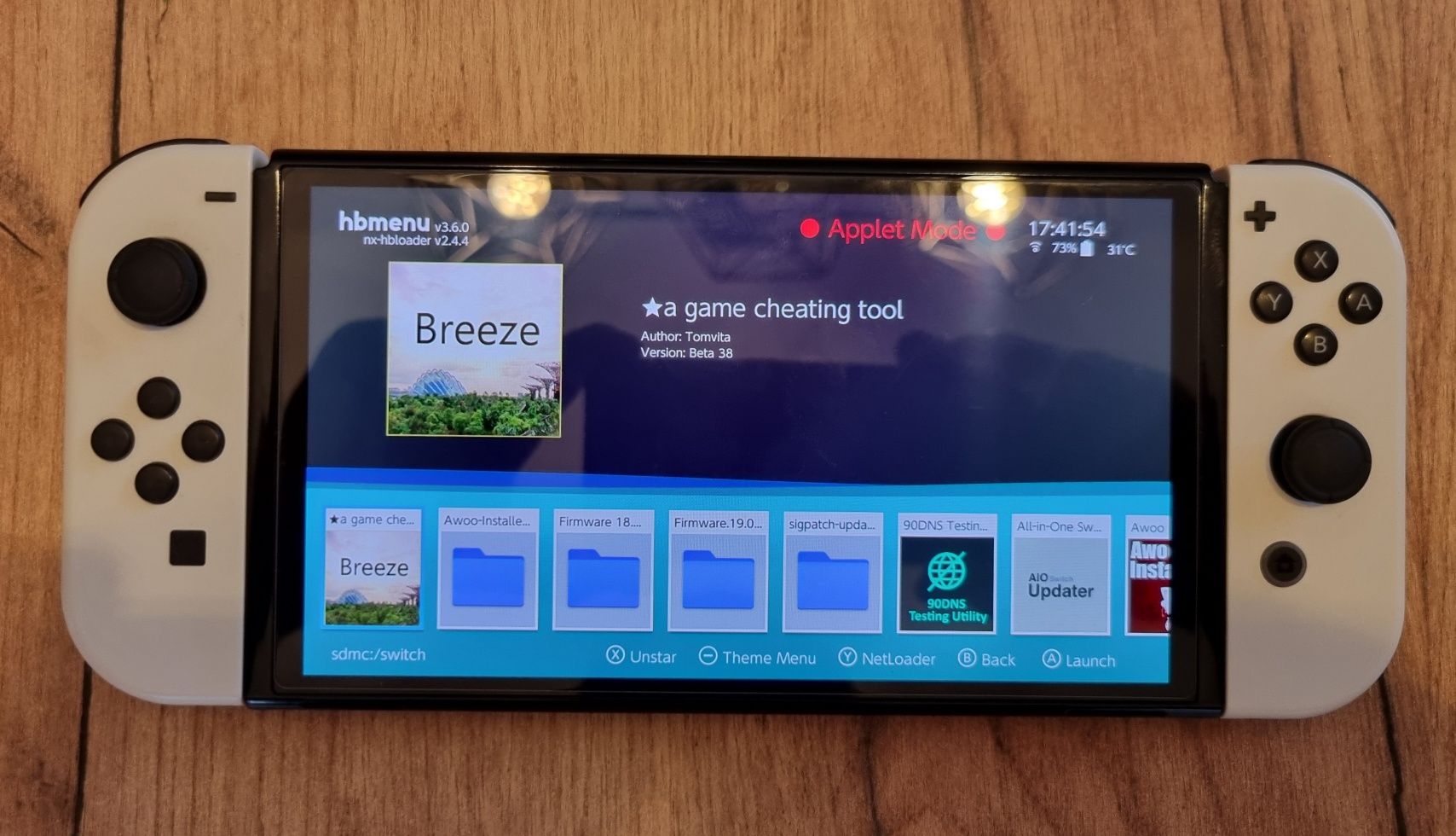 Nintendo Switch Oled + karta 256gb + CFW picofly