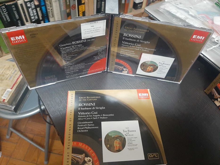 Rossini – Il Barbiere Di Siviglia – los Angeles, Bruscantini – Vit Gui