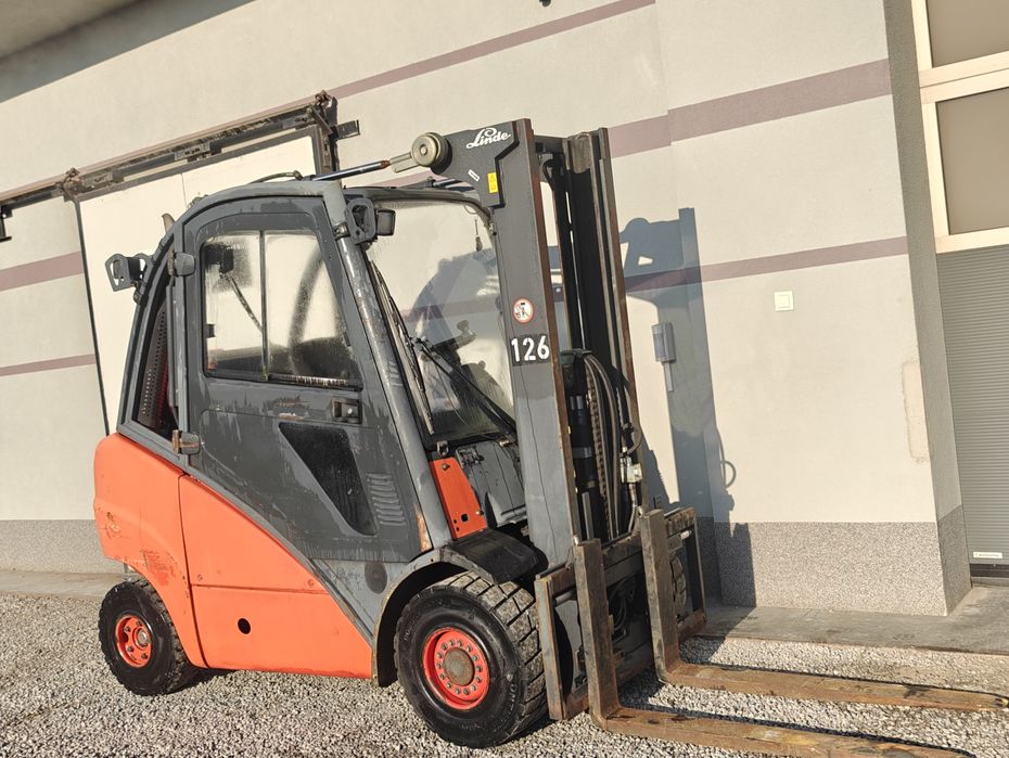 Wózek Linde H30T-01 3T Lpg Wolny Skok Silnik Volkswagen Kabina
