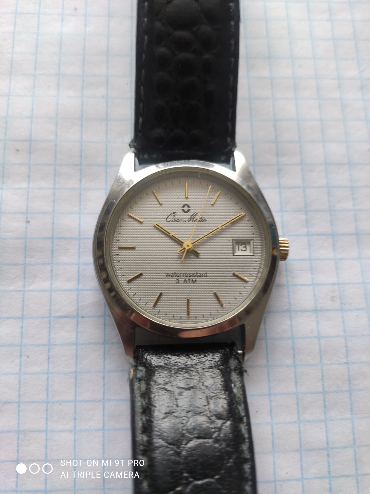 Коллекционные часы, годинник Osco Matic swiss ETA 2892-2 automatic.