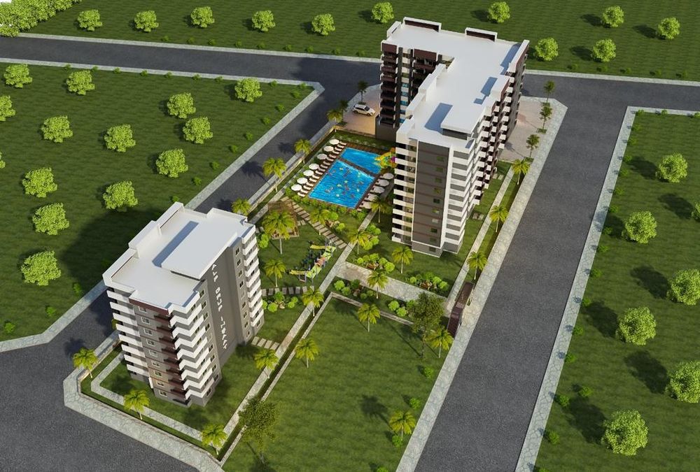 Продаж 2х кім квартири місто Мерсін Туреччина