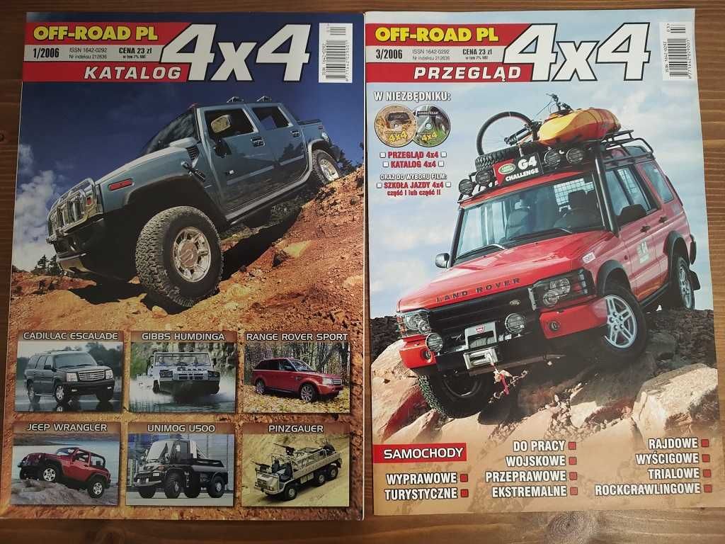 Magazyn Off-Road 4x4 miesięcznik/dwumiesięcznik czasopismo