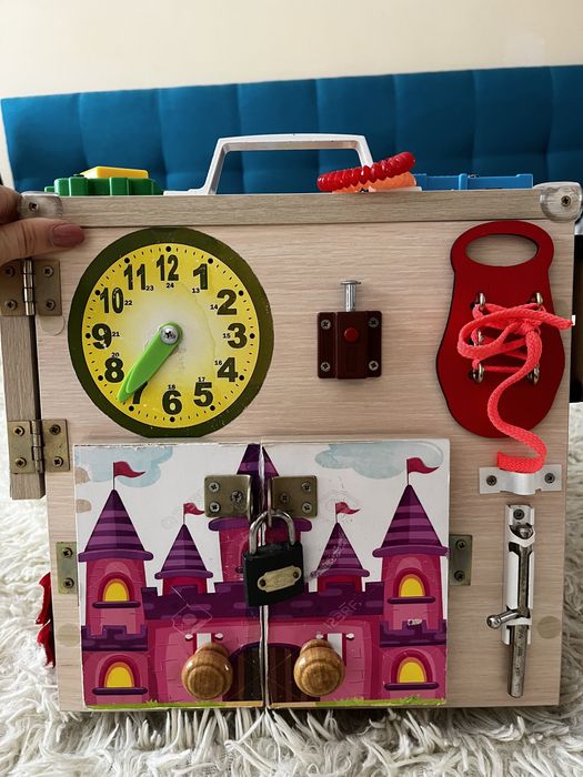 Бізікуб, бізіборд 30*30*30