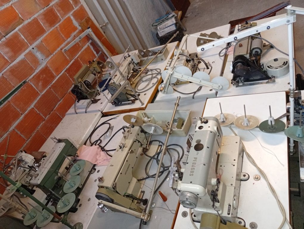 Máquinas de costura industrial