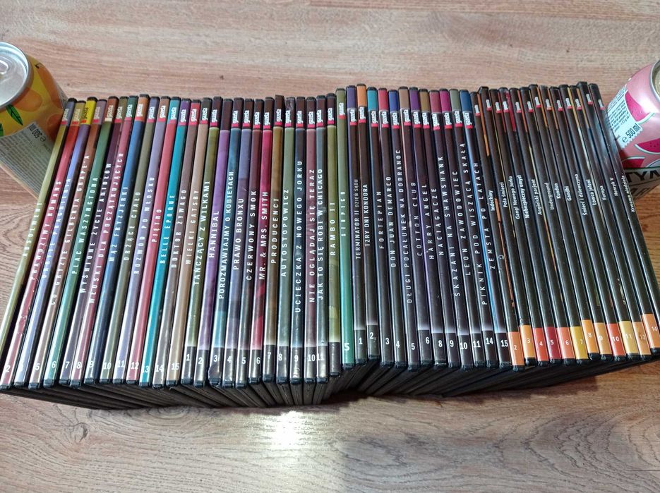 Zestaw filmów  DVD 51 szt - Gazeta Wyborcza