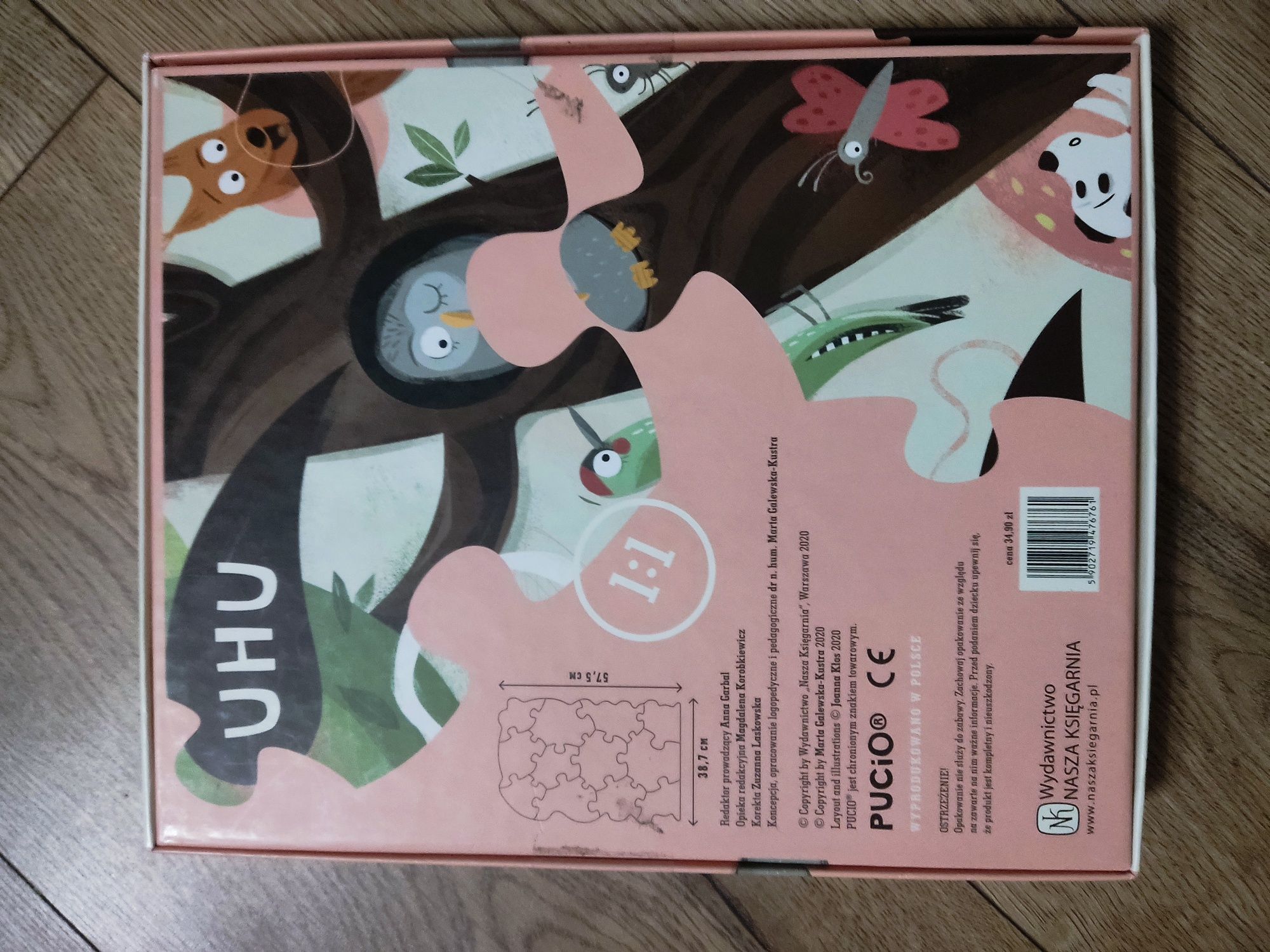 Puzzle Pucio duże elementy