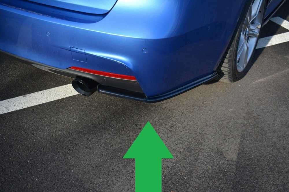 BMW F30 M Pakiet DOKŁADKI Splitter Listwy boczne tył Performance