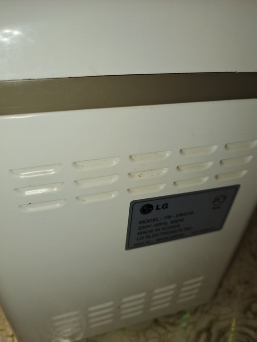 LG  HB- 202СЕ хлебопечь на запчасти