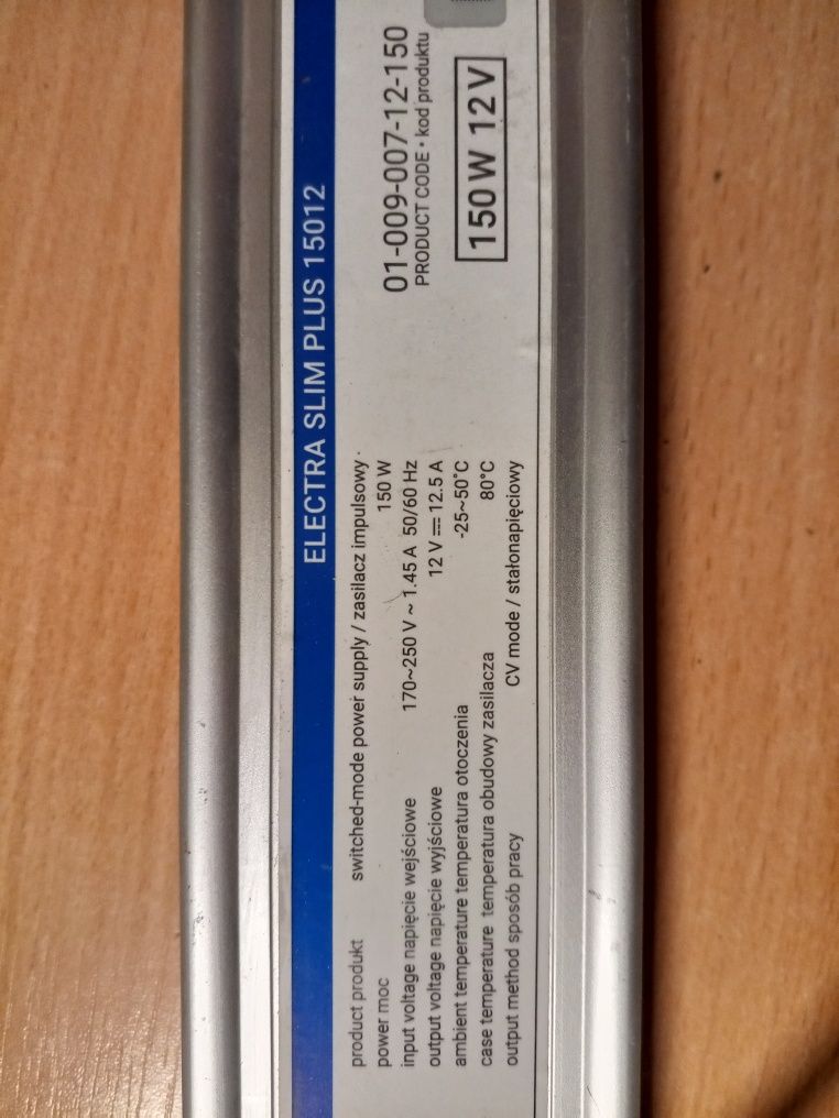 Zasilacz LED 12v 12a