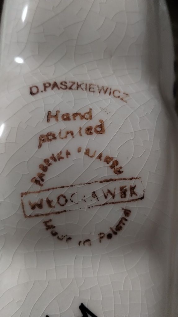 Zegar fajans Włocławek