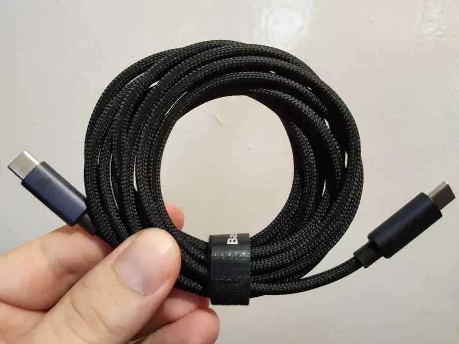 Кабель Baseus 100W 1 метр USB Type-C чорний