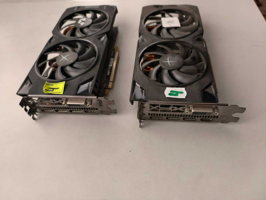 Дві відеокарти RX 470 8gb Артефакти! В ремонт!