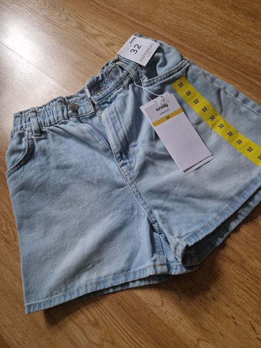 Szorty/krótkie spodenki damskie jeansowe