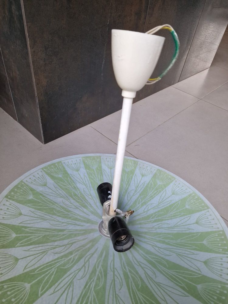 Lampa szklana 50 cm