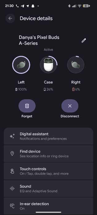 Google Pixel Buds A-Series Dark Olive