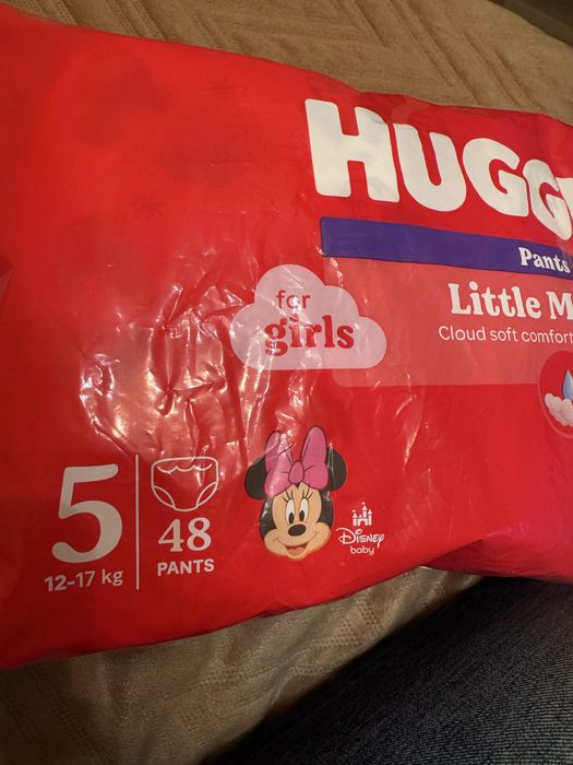 Трусики підгузки huggies для дівчаток 5