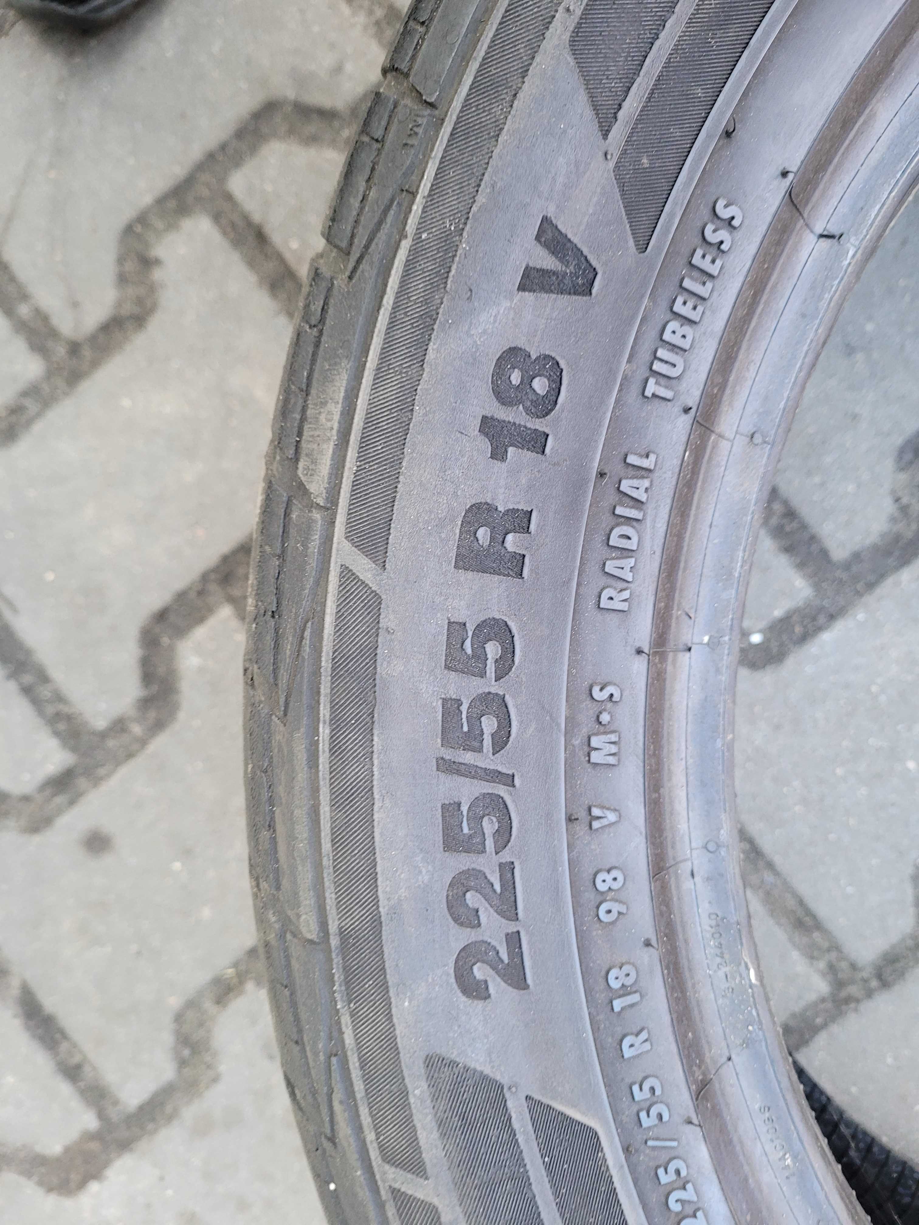 opony Continental 225 / 55 18 komplet lato