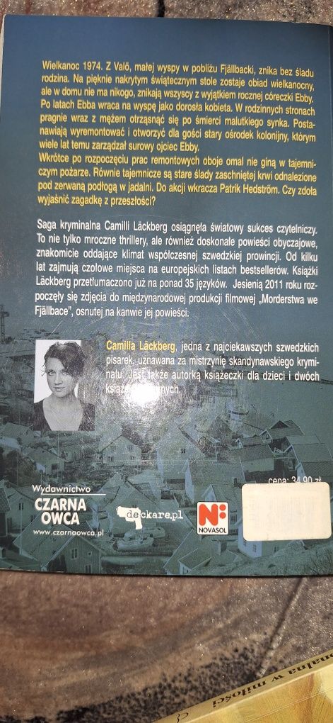 Czarna Seria, Camilla Lackberg, Fabrykantka aniołków