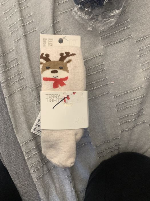 Rajstopki swiateczne H&M